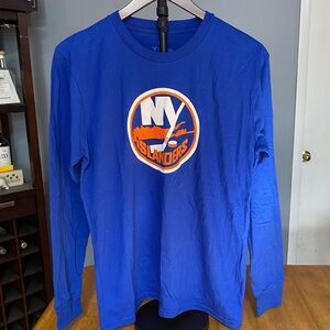 Fanatics Blue NY Islanders Long Sleeve Shirt
